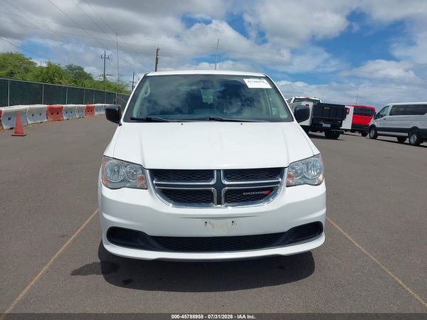 2018 DODGE GRAND CARAVAN SE