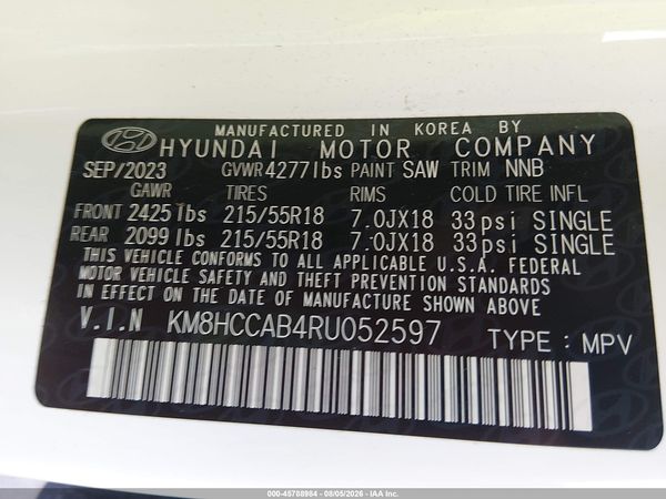 2024 HYUNDAI KONA SEL