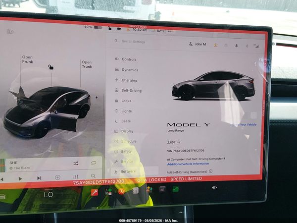 2026 TESLA MODEL Y
