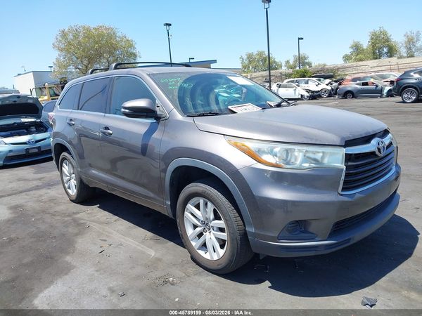2016 TOYOTA HIGHLANDER LE V6