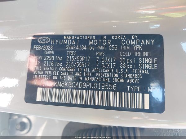 2023 HYUNDAI KONA SEL