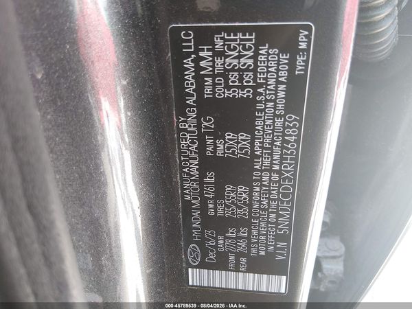 2024 HYUNDAI TUCSON LIMITED
