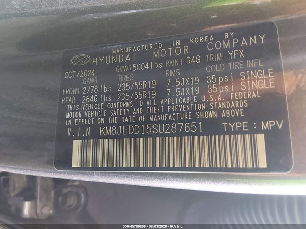 2025 HYUNDAI TUCSON HYBRID LIMITED