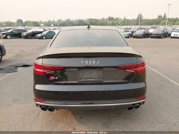 2018 AUDI S4 3.0T PREMIUM PLUS