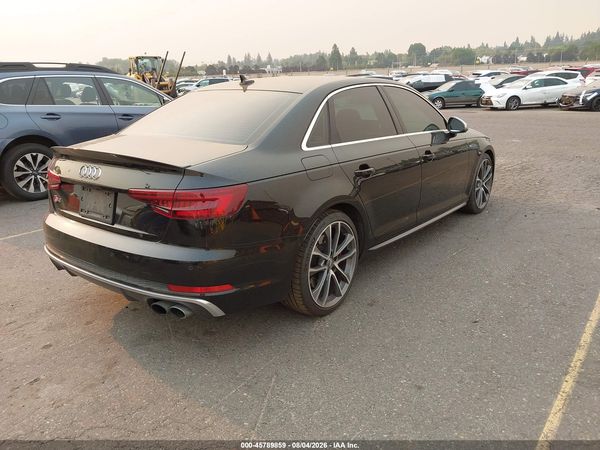 2018 AUDI S4 3.0T PREMIUM PLUS