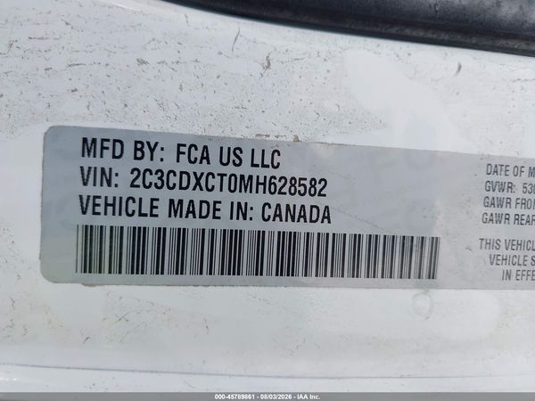 2021 DODGE CHARGER R/T RWD
