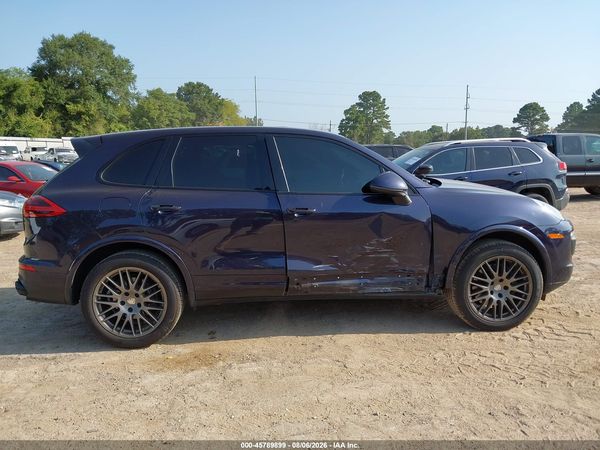 2017 PORSCHE CAYENNE PLATINUM EDITION