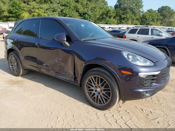 2017 PORSCHE CAYENNE PLATINUM EDITION