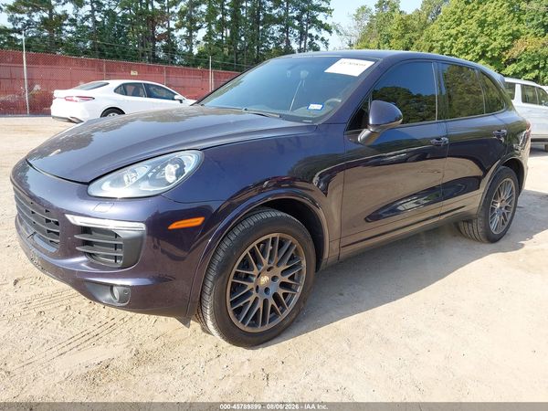 2017 PORSCHE CAYENNE PLATINUM EDITION