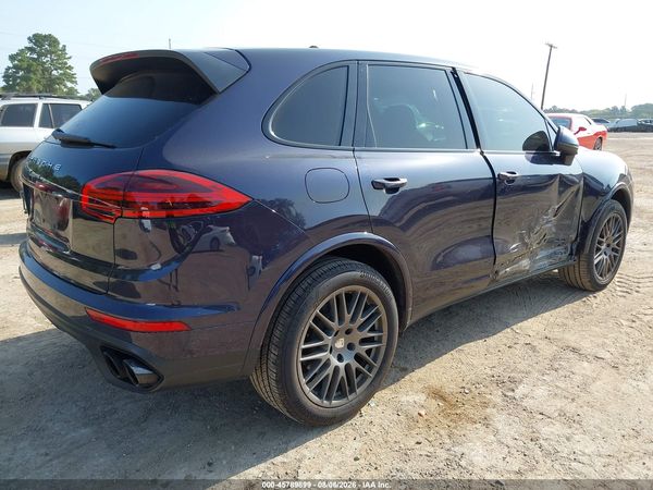 2017 PORSCHE CAYENNE PLATINUM EDITION