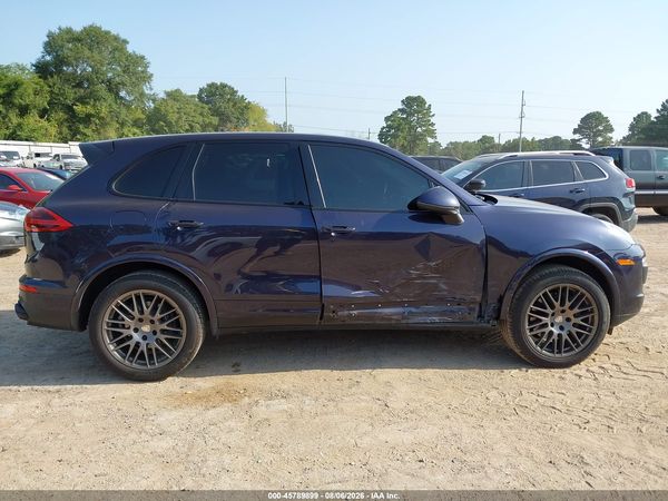 2017 PORSCHE CAYENNE PLATINUM EDITION
