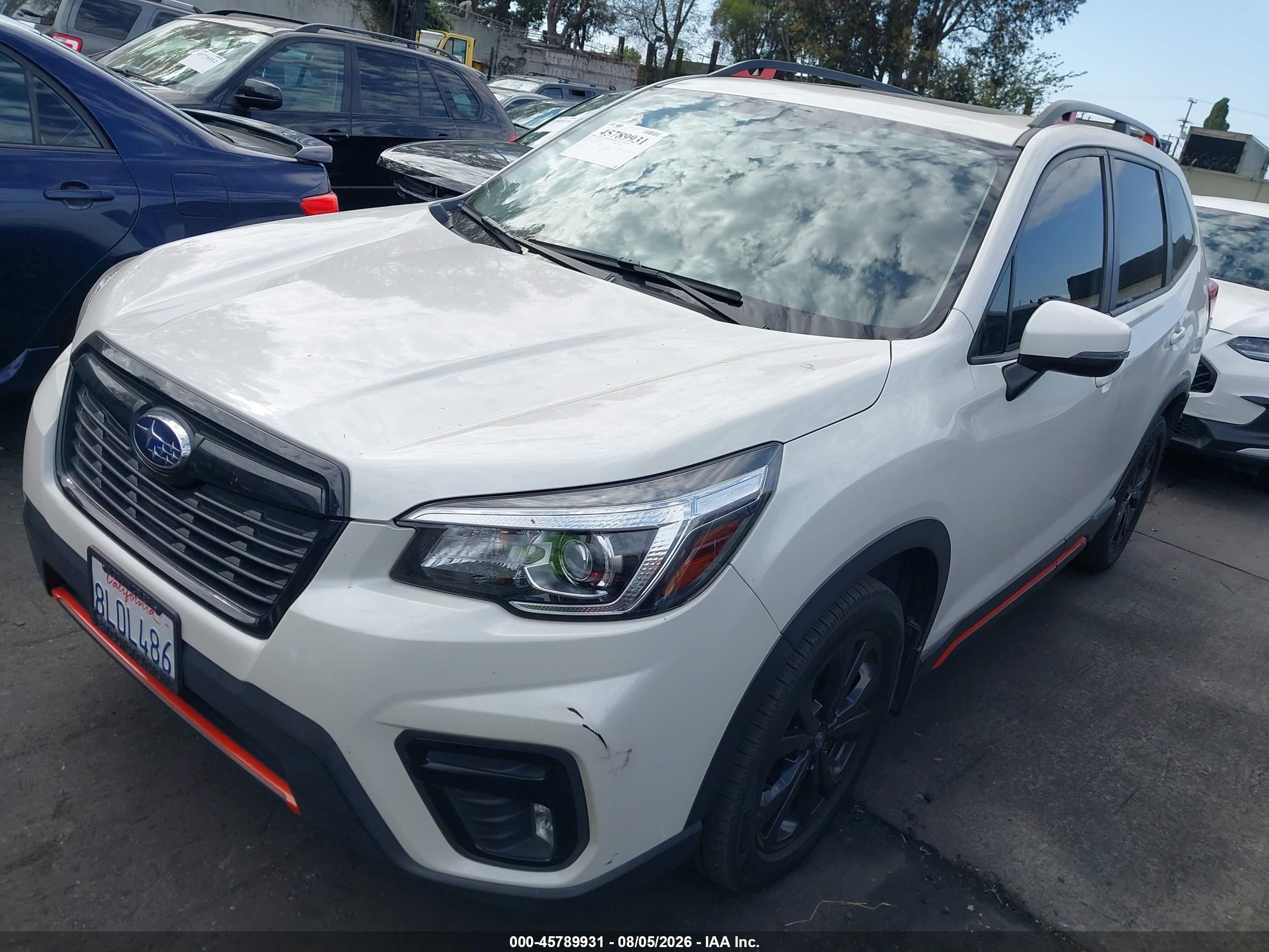 2019 SUBARU FORESTER SPORT — I2