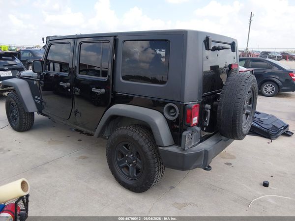 2016 JEEP WRANGLER UNLIMITED SPORT