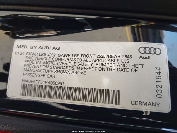 2024 AUDI A5 SPORTBACK