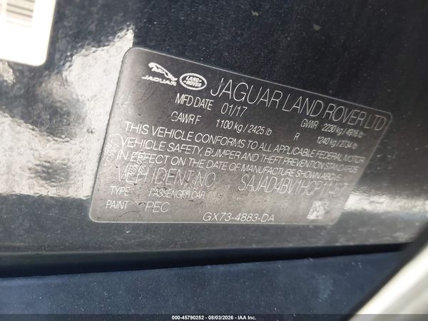 2017 JAGUAR XE 35T PREMIUM