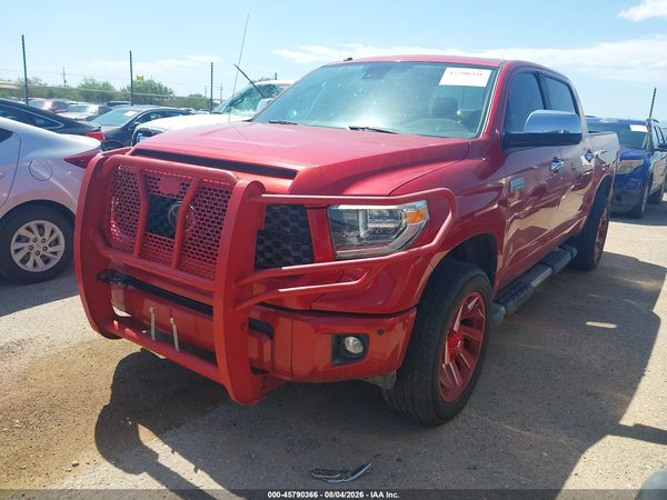 2019 TOYOTA TUNDRA PLATINUM 5.7L V8