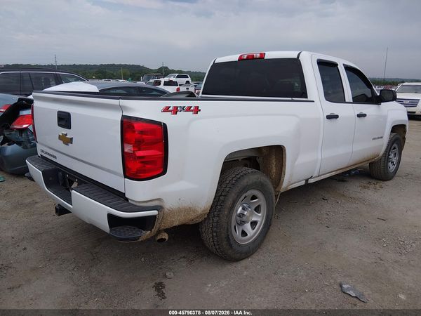 2018 CHEVROLET SILVERADO 1500 WT — I4