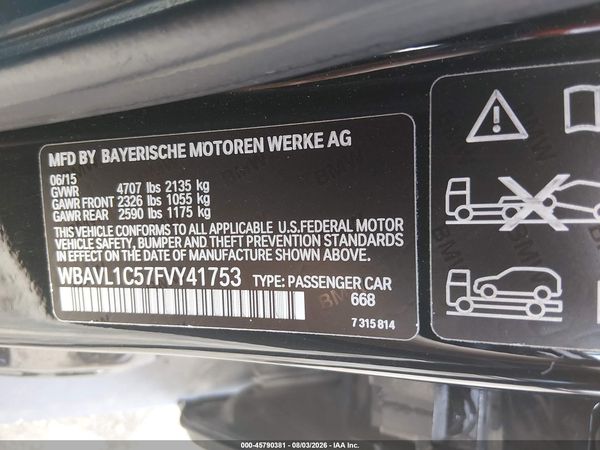2015 BMW X1 XDRIVE28I