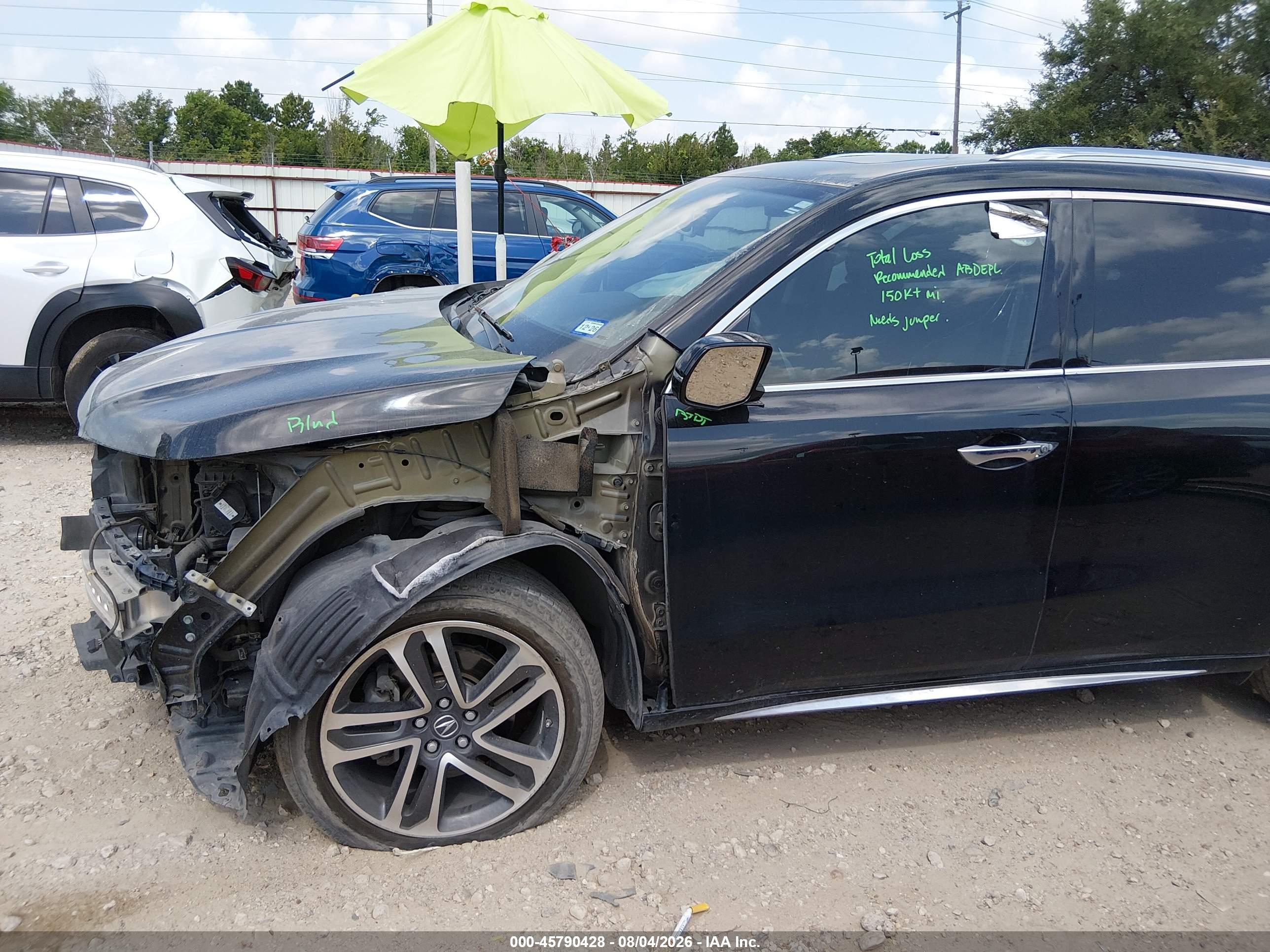 2017 ACURA MDX SPORT HYBRID ADVANCE PACKAGE