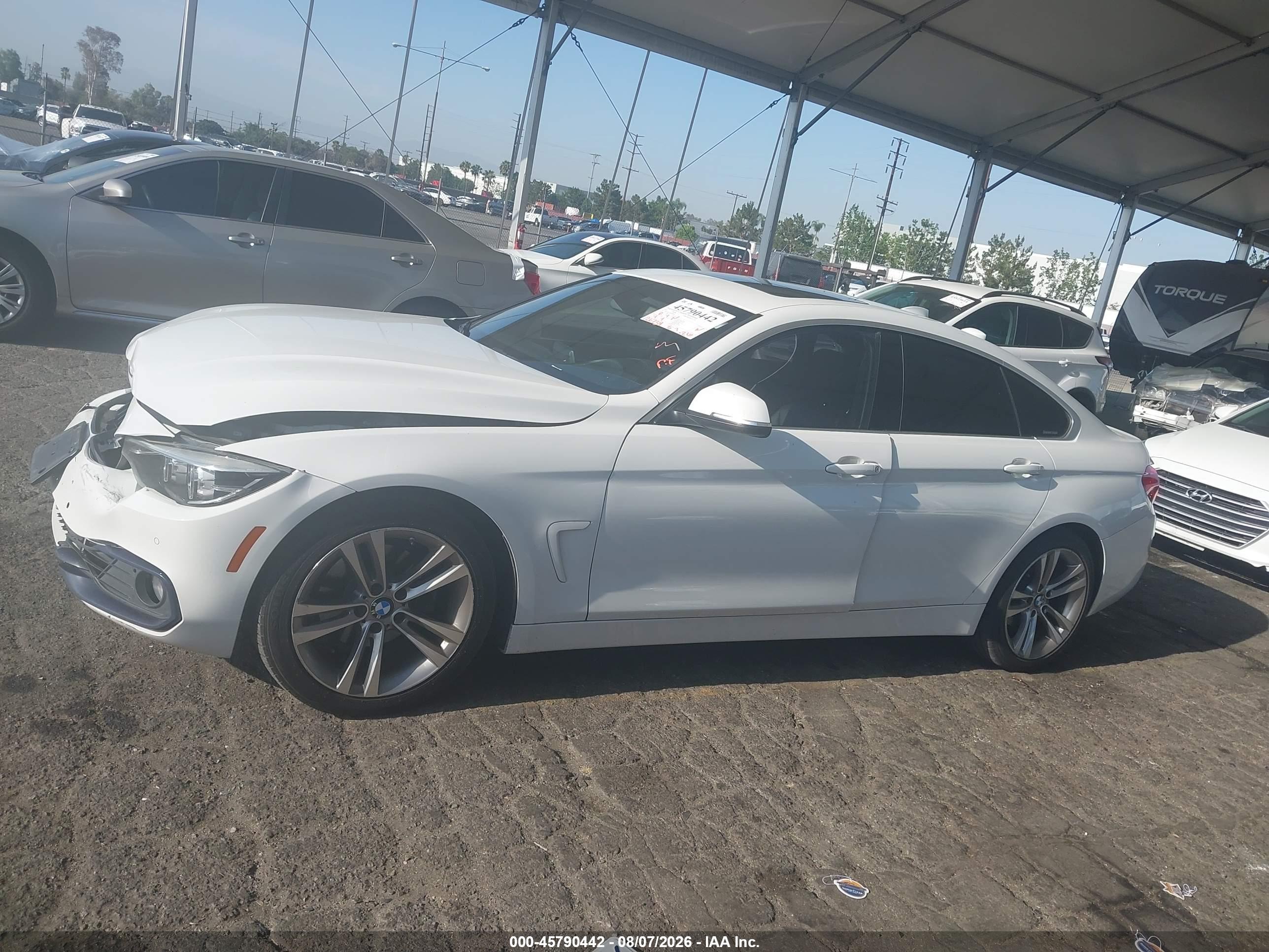 2018 BMW 430I GRAN COUPE