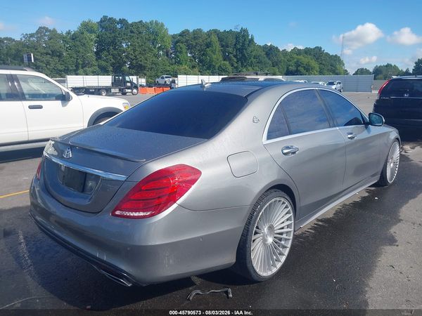 2015 MERCEDES-BENZ S 550 S550