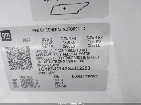 2025 CADILLAC XT5 FWD PREMIUM LUXURY