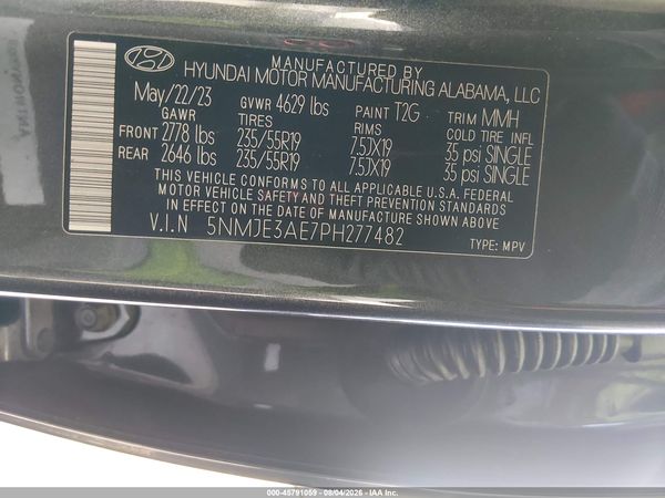 2023 HYUNDAI TUCSON LIMITED