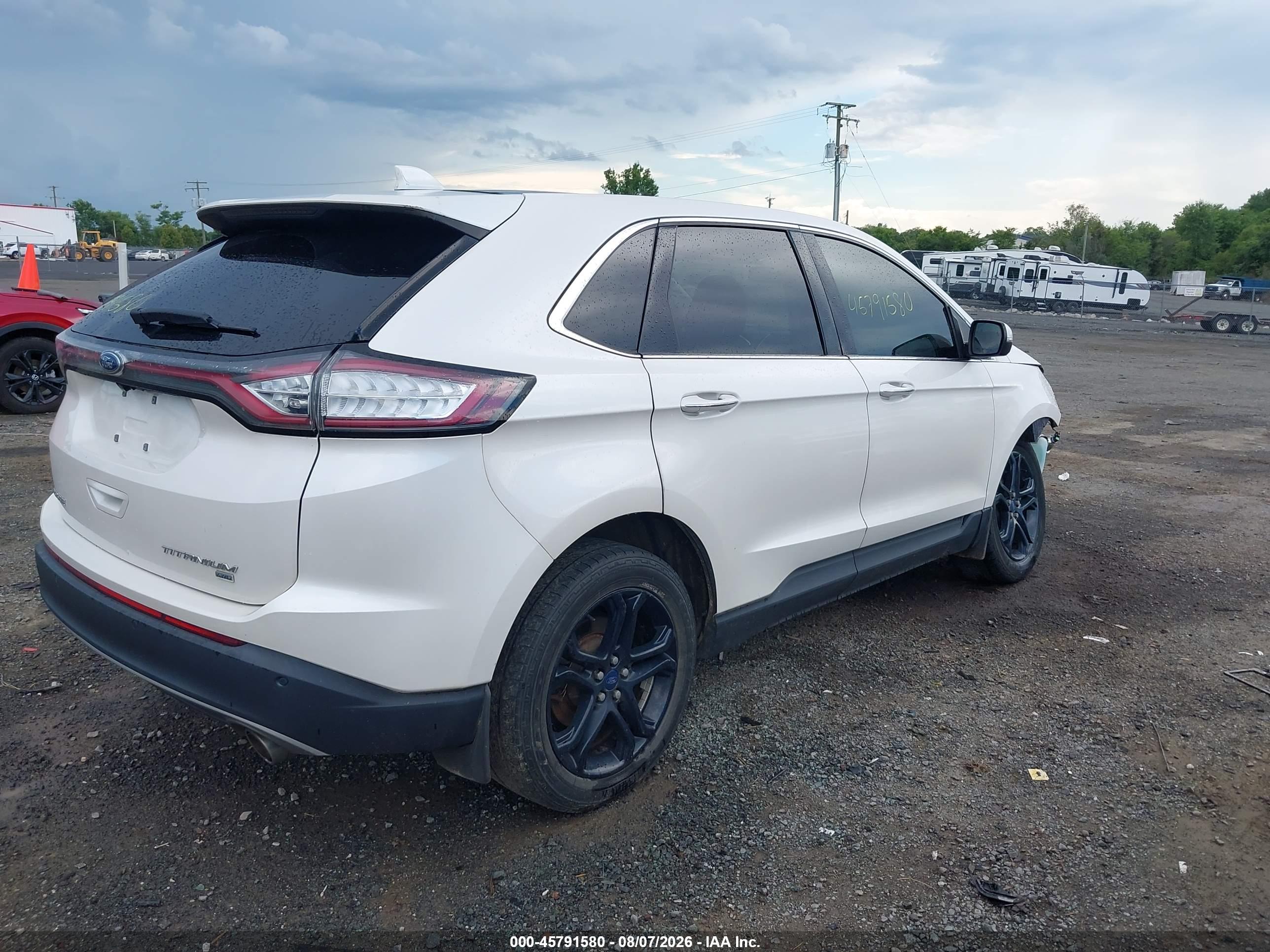 2017 FORD EDGE TITANIUM — I4