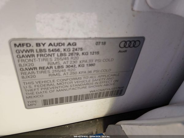 2018 AUDI Q5