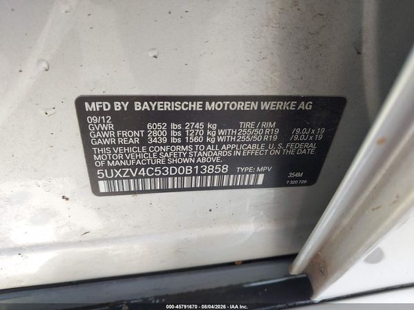 2013 BMW X5