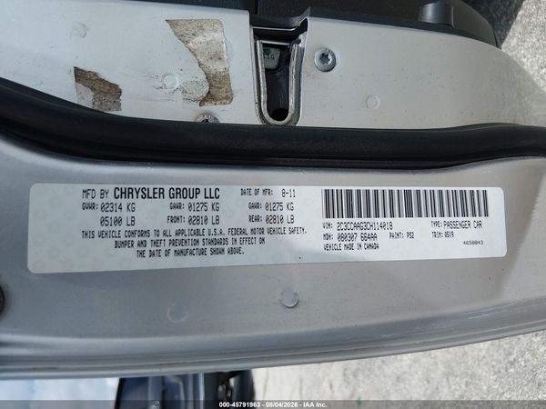 2012 CHRYSLER 300 Base/Limited