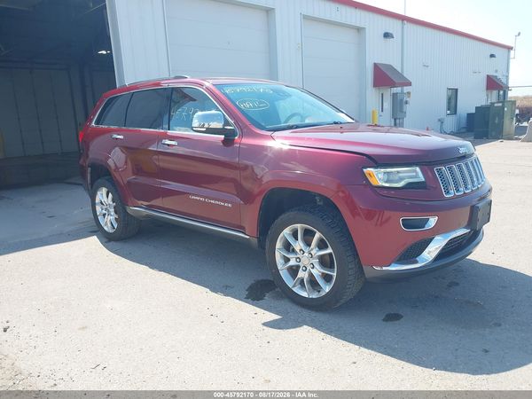 2016 JEEP GRAND CHEROKEE SUMMIT
