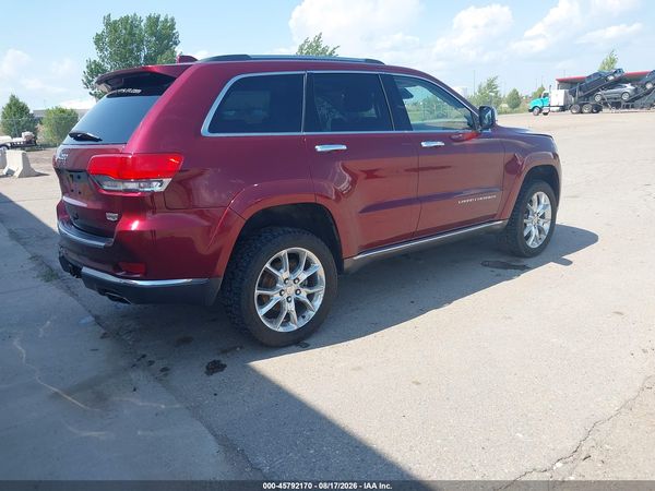 2016 JEEP GRAND CHEROKEE SUMMIT