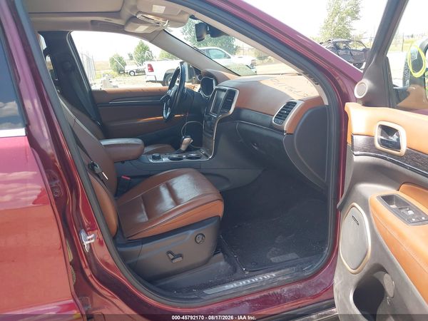 2016 JEEP GRAND CHEROKEE SUMMIT