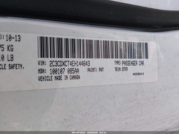 2014 DODGE CHARGER R/T