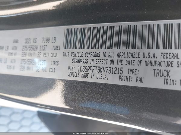 2019 RAM 1500