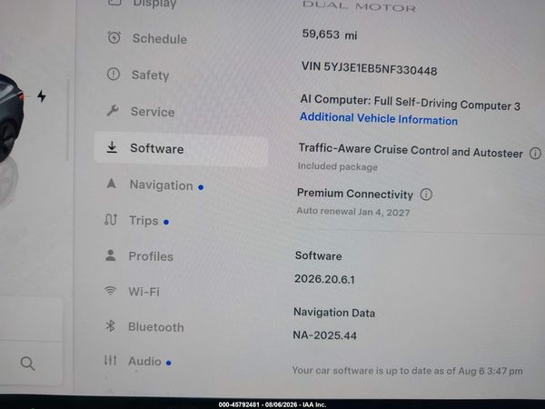 2022 TESLA MODEL 3