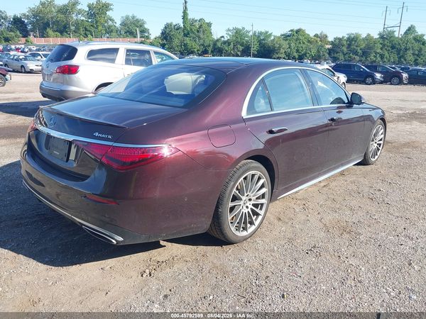 2021 MERCEDES-BENZ S 580 4MATIC