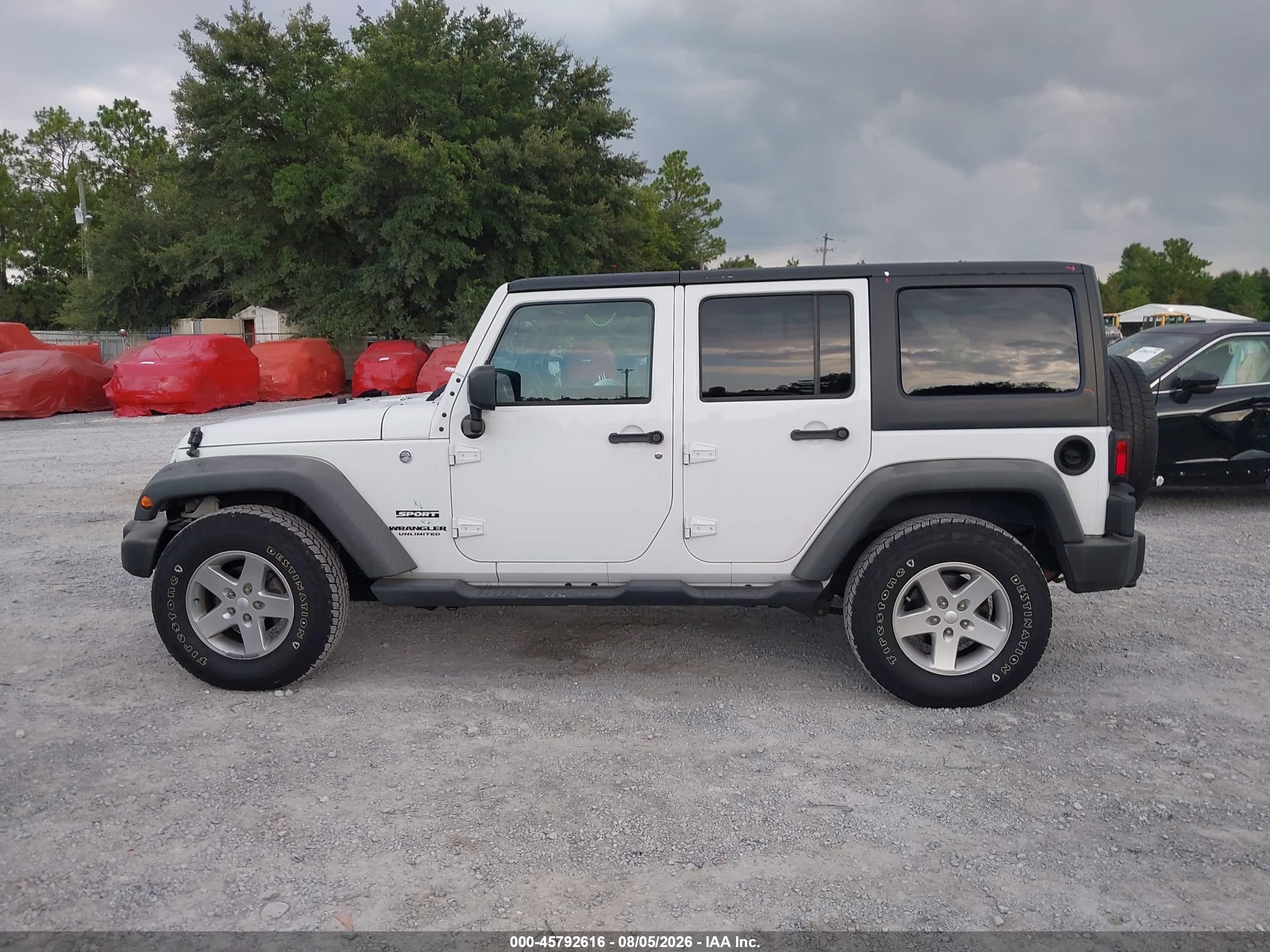 2016 JEEP WRANGLER UNLIMITED SPORT