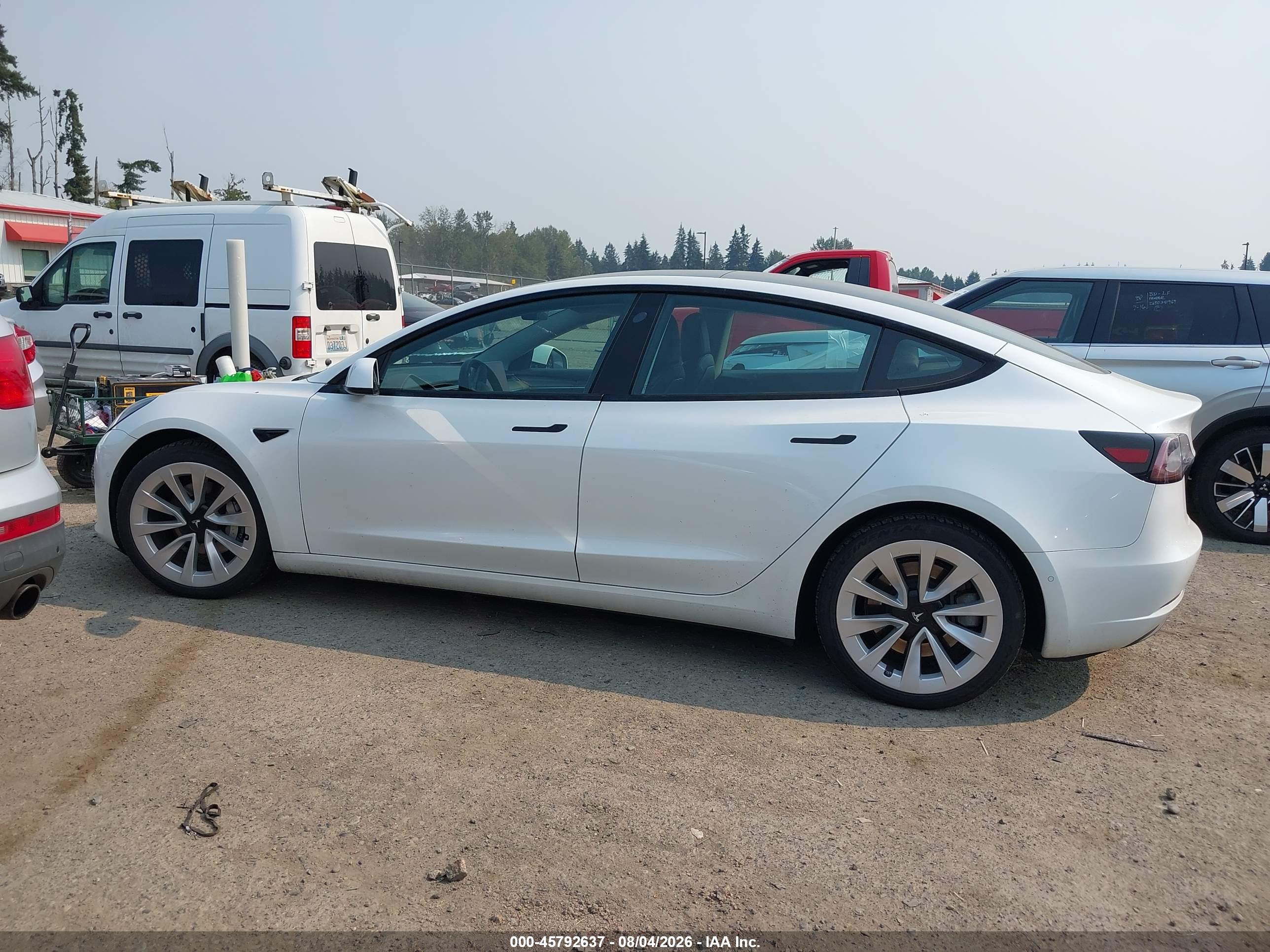 2022 TESLA MODEL 3 REAR-WHEEL DRIVE