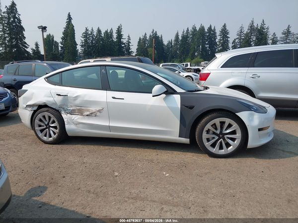 2022 TESLA MODEL 3 REAR-WHEEL DRIVE