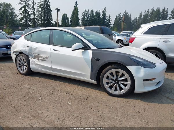 2022 TESLA MODEL 3 REAR-WHEEL DRIVE