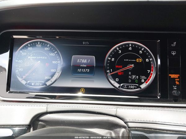 2015 MERCEDES-BENZ S 63 AMG 4MATIC