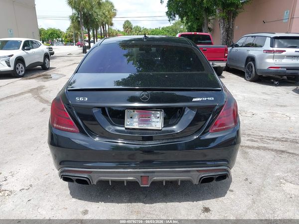 2015 MERCEDES-BENZ S 63 AMG 4MATIC