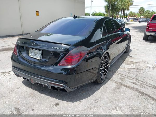 2015 MERCEDES-BENZ S 63 AMG 4MATIC