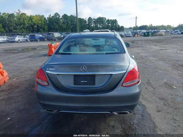 2017 MERCEDES-BENZ C 300 4MATIC