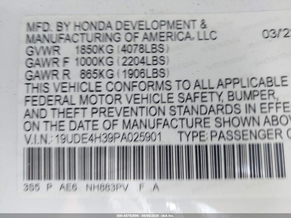 2023 ACURA INTEGRA A-SPEC