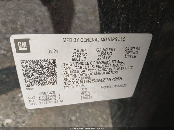 2021 CADILLAC XT5 AWD SPORT