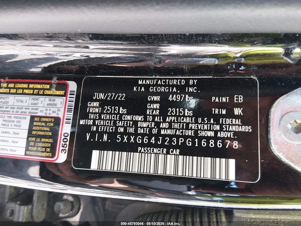 2023 KIA K5 GT-LINE