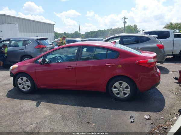 2016 KIA FORTE LX